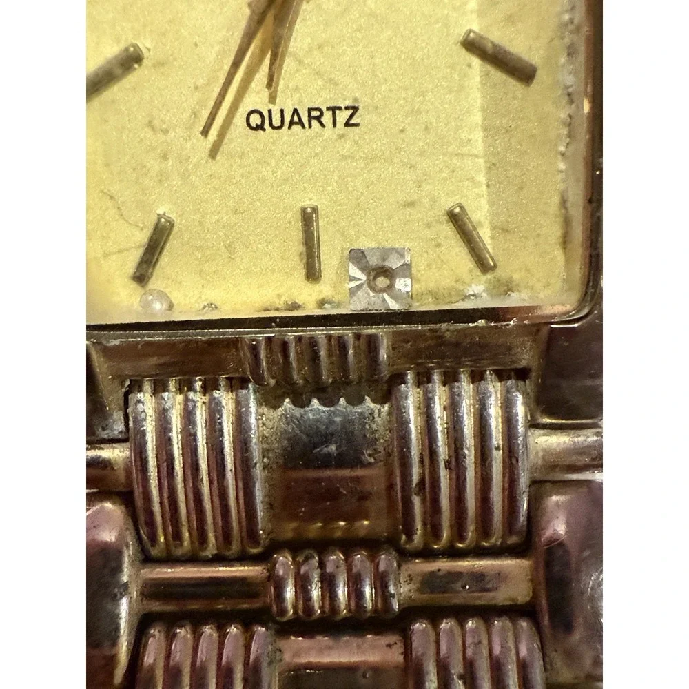 For Parts men Quartz Watch‎ (M.Z. BERGER) Part 142 415 PC21 Gold Tone
